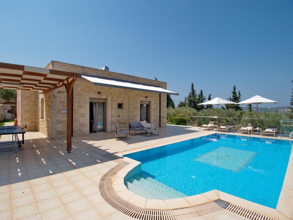 Villa Olivia With Pool Vrises Crete Alikampos Exterior foto